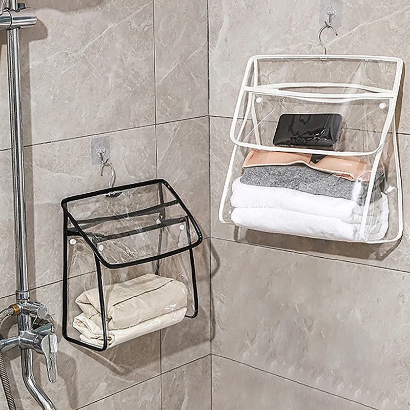 Transparent Bathroom Waterproof Hanging Bag Storage Bag Student Bathroom Clothes Wall Toy Hanging Bag
Transparent Bathroom Waterproof Hanging Bag Storage Bag Student Bathroom Clothes Wall Toy Hanging Bag