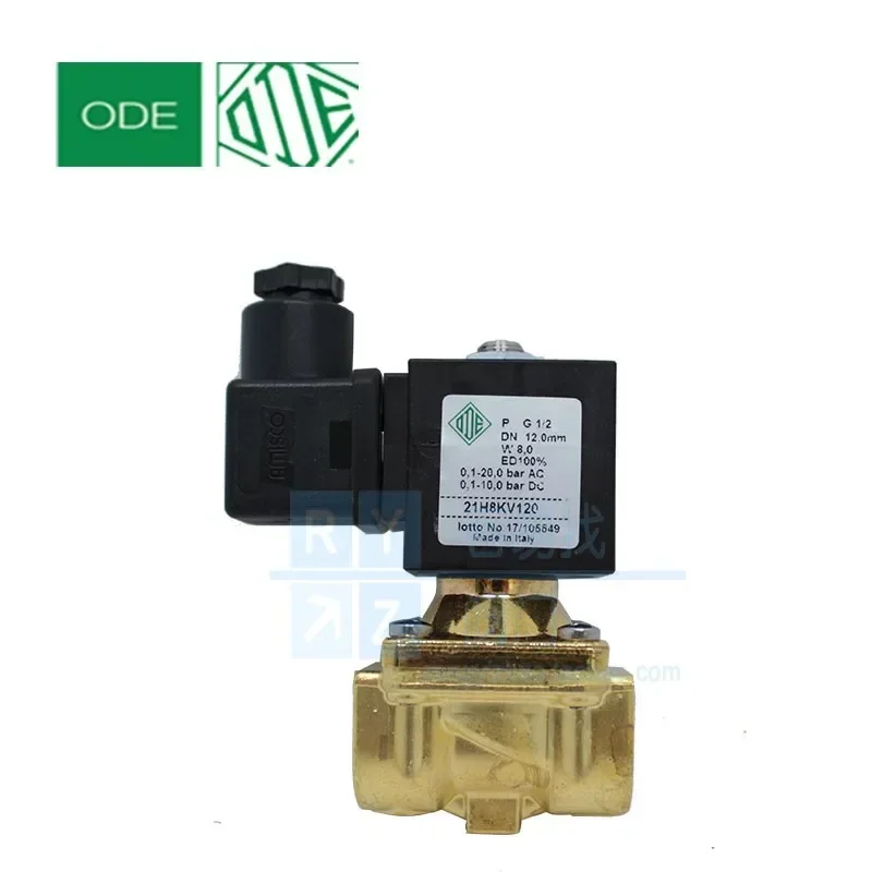 Italy ODE normally closed solenoid valve two-way 21H8KV120 21H8KB120 pilot type 4 points DN15 import
Italy ODE normally closed solenoid valve two-way 21H8KV120 21H8KB120 pilot type 4 points DN15 import