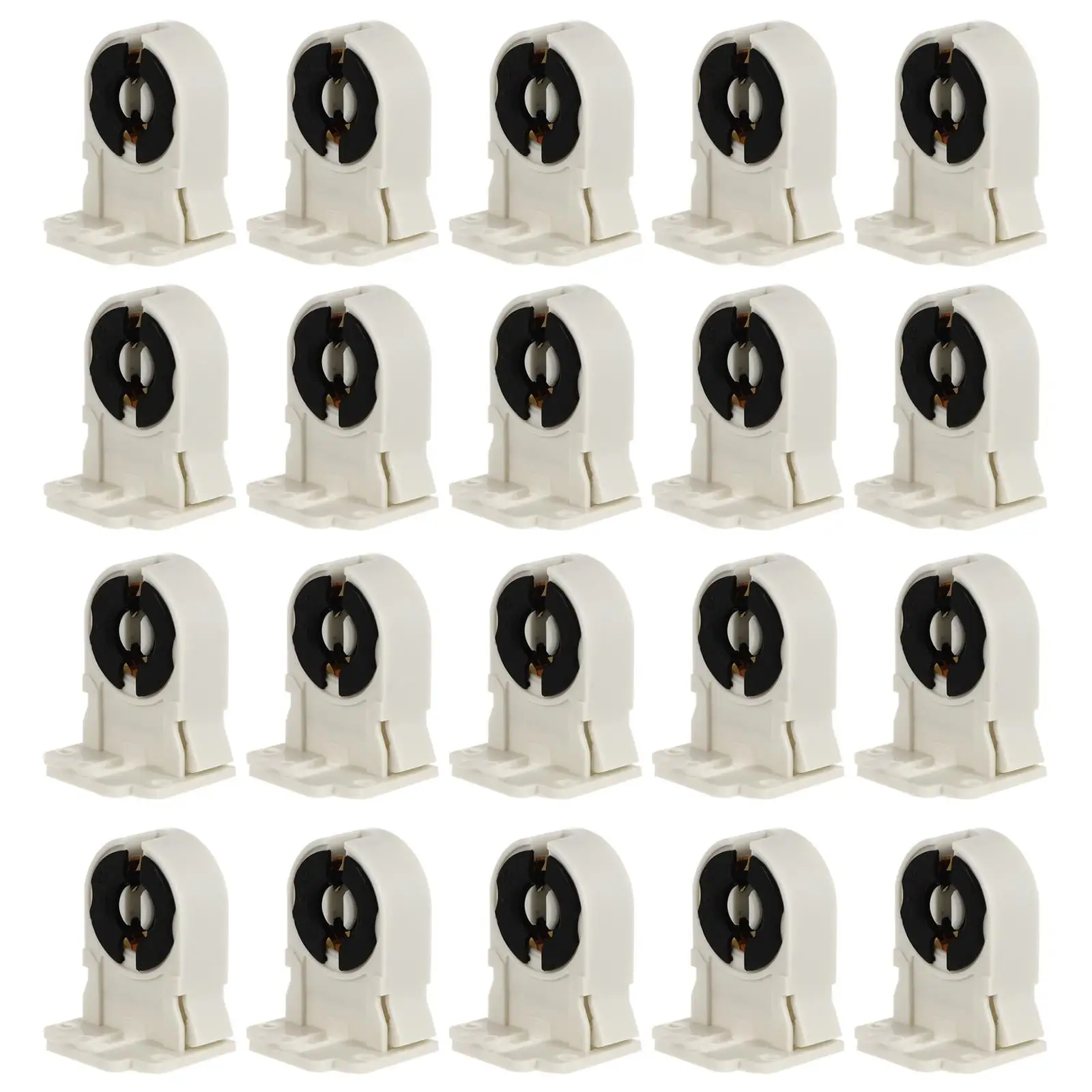 20pcs Fluorescent Lamp Holder Light White Socket Heat Resistant Durable Household Lighting Accessories
20pcs Fluorescent Lamp Holder Light White Socket Heat Resistant Durable Household Lighting Accessories