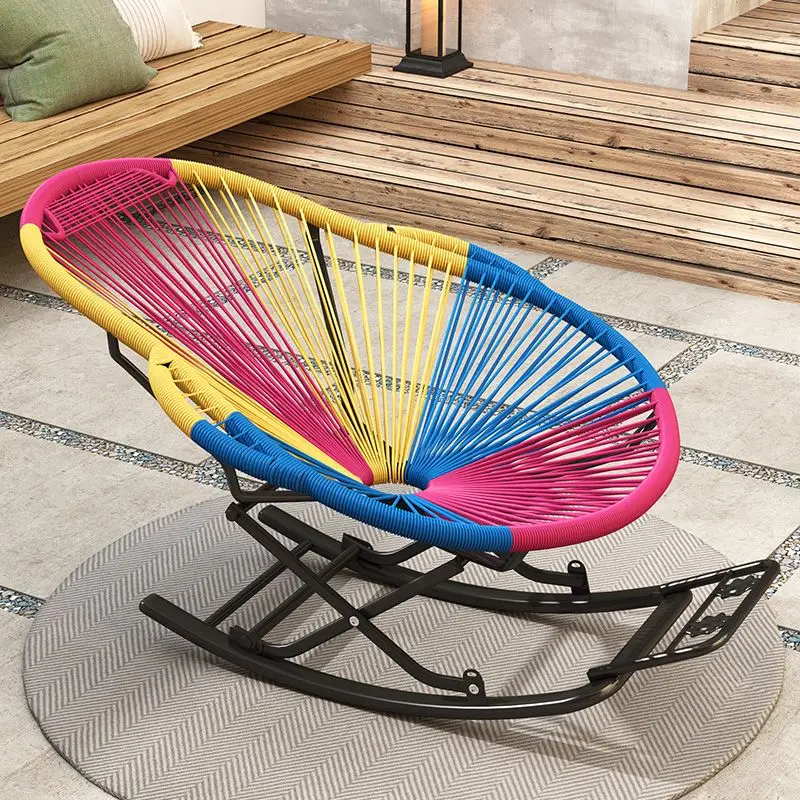 ow& Home Rainbow Rattan Chair Rocking Chair Rattan Leisure Nap Lounge Chair Lazy Adult Color Balcony Living Room Free*t
ow& Home Rainbow Rattan Chair Rocking Chair Rattan Leisure Nap Lounge Chair Lazy Adult Color Balcony Living Room Free*t