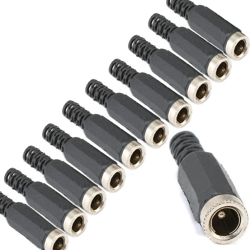 5/10pcs 5.5x2.1 Female Adapter Cctv Camera Security System DC Connector 2.1*5.5mm Power Jack DC Power Conector for DIY Cctv
5/10pcs 5.5x2.1 Female Adapter Cctv Camera Security System DC Connector 2.1*5.5mm Power Jack DC Power Conector for DIY Cctv