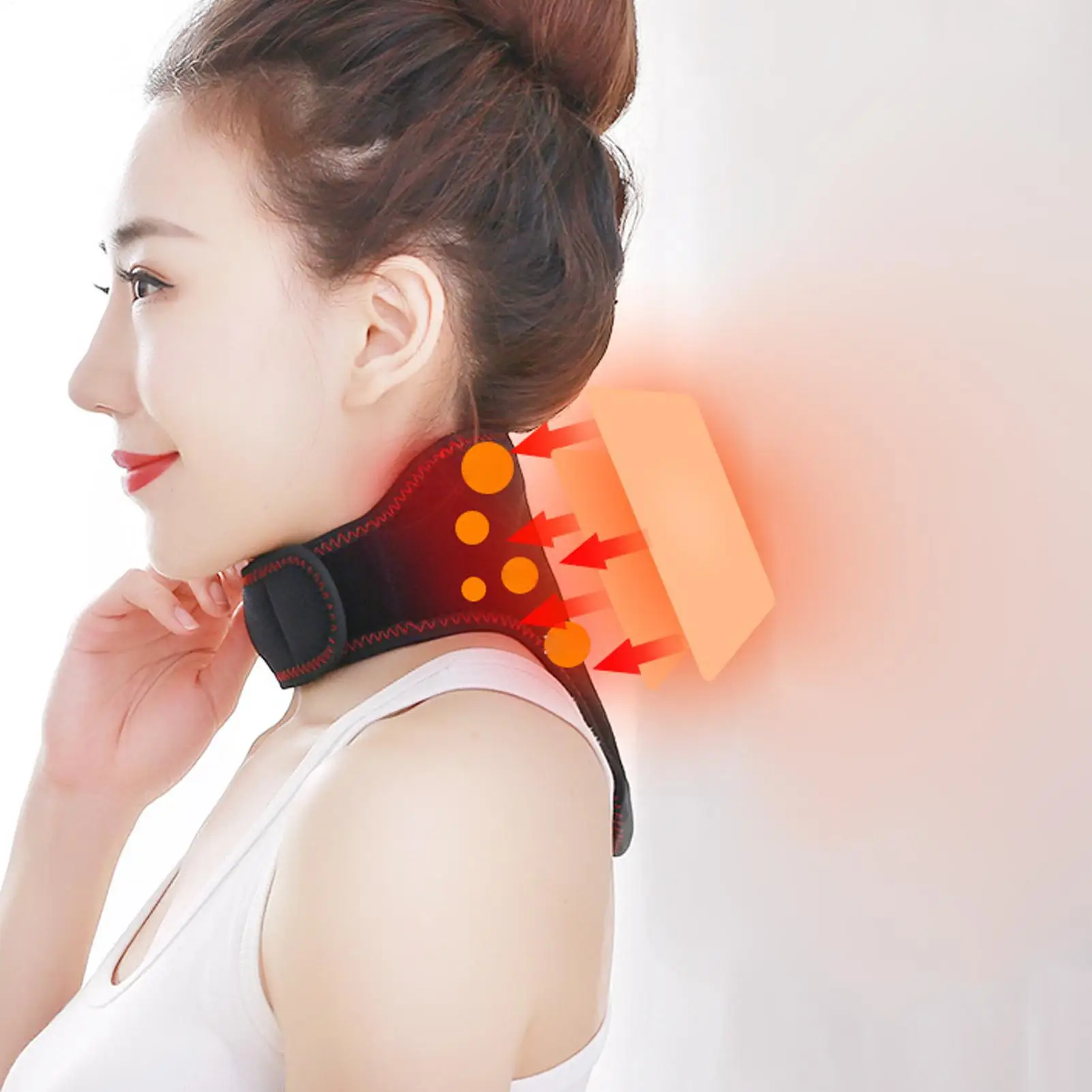 Neck And Shoulder Heating Pad heating neck massageer Breathable Electric Heated Neck Wraps USB wearable heating protector
Neck And Shoulder Heating Pad heating neck massageer Breathable Electric Heated Neck Wraps USB wearable heating protector