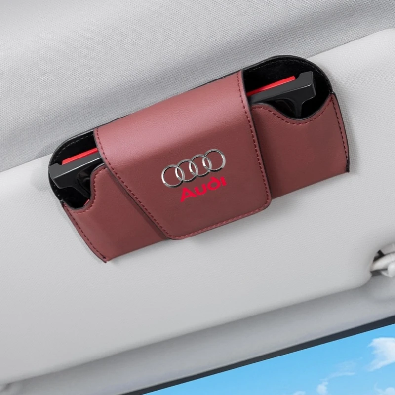 Car Glasses Case Sun Visor Sunglasses Card Organizer For Audi A3 A4 B5 B6 B8 A3 8P 8V 8L A5 A6 C6 C5 A1 A7 A8 Q2 Q3 TT int
Car Glasses Case Sun Visor Sunglasses Card Organizer For Audi A3 A4 B5 B6 B8 A3 8P 8V 8L A5 A6 C6 C5 A1 A7 A8 Q2 Q3 TT int
