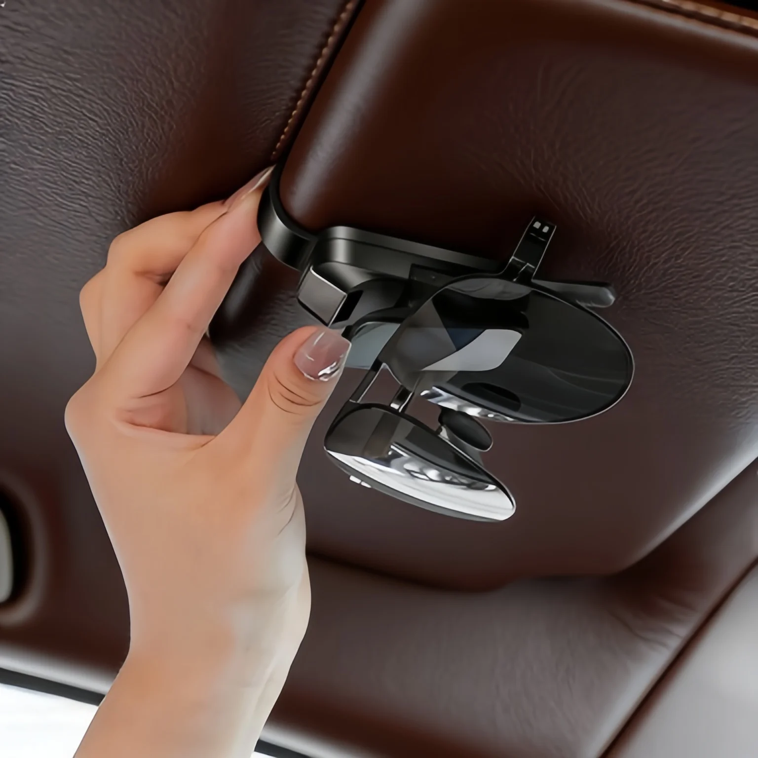 New Stylish Car Sunglass Clip: Multifunctional In-Car Sunglass Holder, Receipt Holder, and Sun Visor Organizer
New Stylish Car Sunglass Clip: Multifunctional In-Car Sunglass Holder, Receipt Holder, and Sun Visor Organizer
