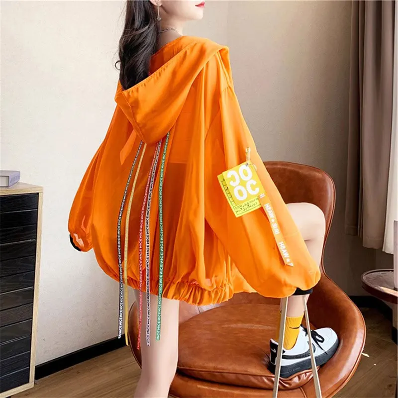 Ice Silk Thin Loose Women's Summer Sun Protection Clothing Breathable Lightweight Long Sleeve Hooded Jacket Polyester Fiber
Ice Silk Thin Loose Women's Summer Sun Protection Clothing Breathable Lightweight Long Sleeve Hooded Jacket Polyester Fiber