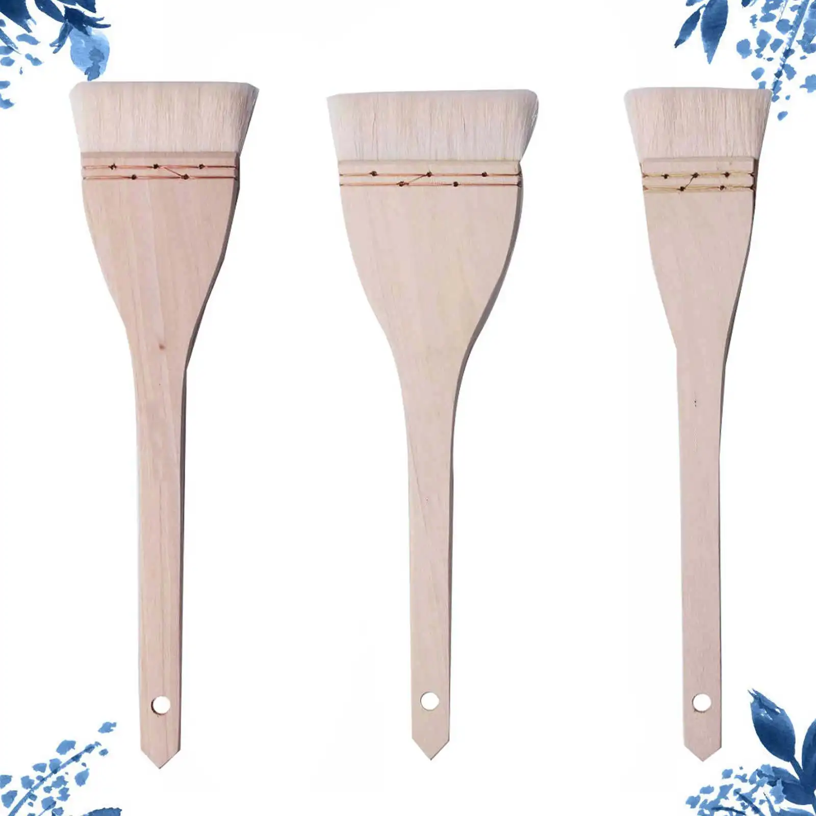 3Pcs Art Painting Brushes Wool Hair Tips Copper Wire Ferrule Treated Wood Handle for Oil Acrylic Wall Painting Hand Drawing
3Pcs Art Painting Brushes Wool Hair Tips Copper Wire Ferrule Treated Wood Handle for Oil Acrylic Wall Painting Hand Drawing