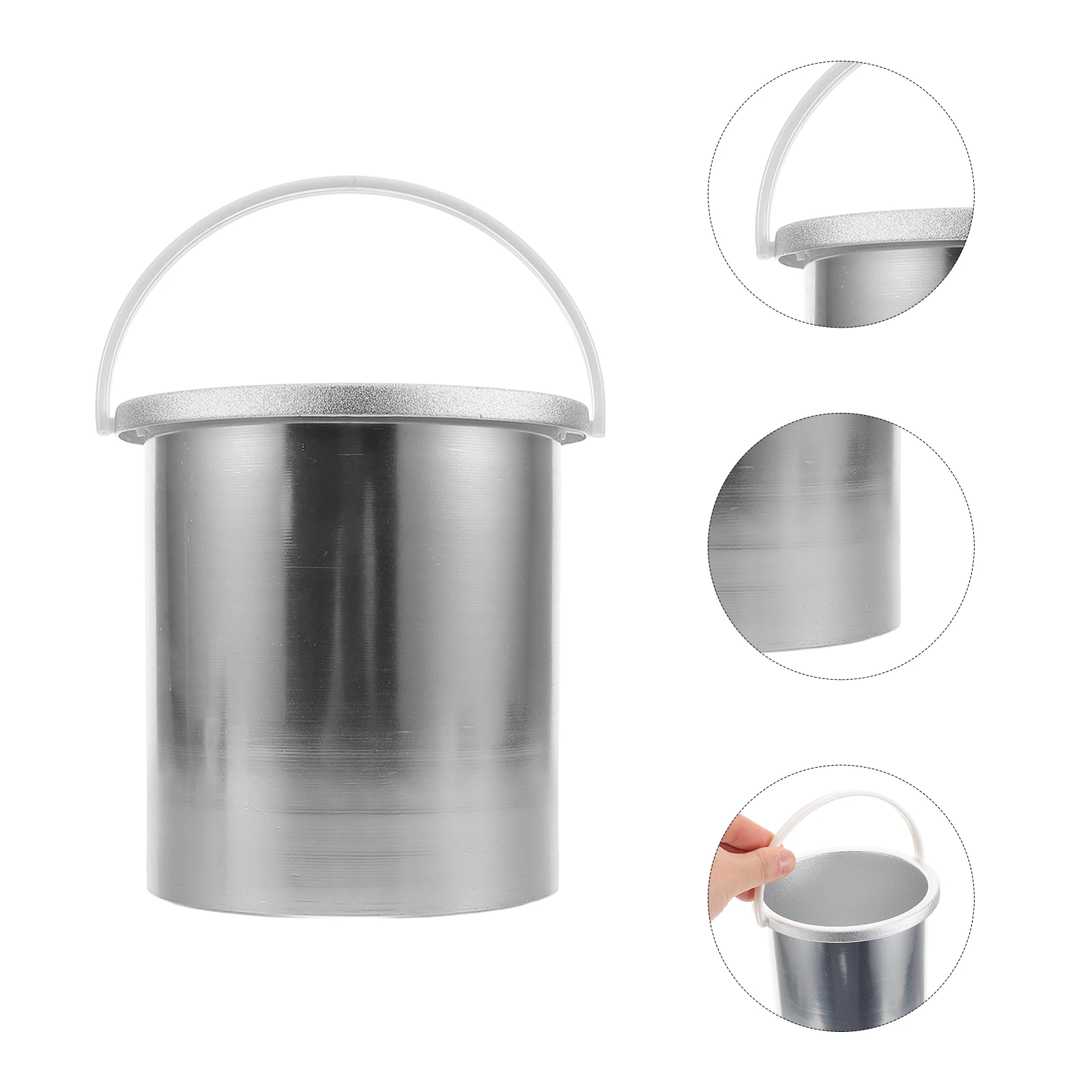 Large Capacity 1L Melt Liner Pot For Hair Removal Machine Aluminum Melting Bowl Compatible With Various Wax Warmers Professional
Large Capacity 1L Melt Liner Pot For Hair Removal Machine Aluminum Melting Bowl Compatible With Various Wax Warmers Professional