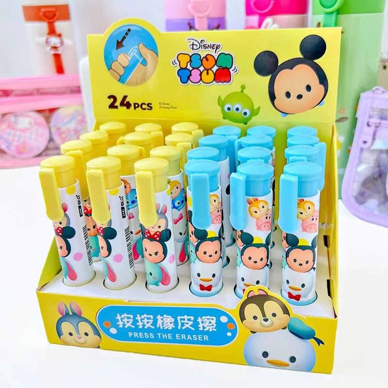 24pcs/lot Creative Mickey Press Eraser Disney Writing Drawing Pencil Erasers Stationery Kids Gifts Office School Supplies
24pcs/lot Creative Mickey Press Eraser Disney Writing Drawing Pencil Erasers Stationery Kids Gifts Office School Supplies