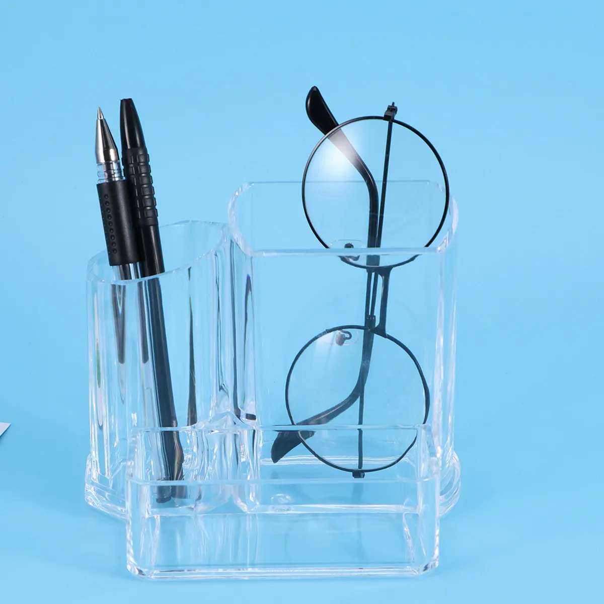 Premium Wear Resistant Transparent Pen Holder Plastic Pencil Organizer Desktop Storage Box for Office School Home Use Supplies
Premium Wear Resistant Transparent Pen Holder Plastic Pencil Organizer Desktop Storage Box for Office School Home Use Supplies