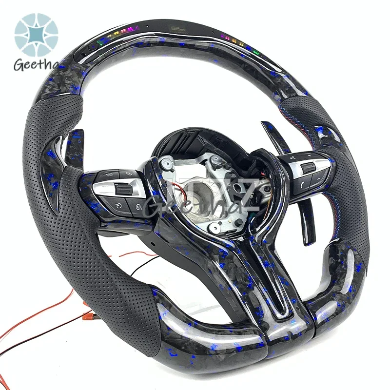 For BMW LED Display Forged Carbon Fiber Steering Wheel M3 M2 M4 M5 F87 F82 F80 F33 F32 F34 F36 F11 F06 F12 Cars Accessories
For BMW LED Display Forged Carbon Fiber Steering Wheel M3 M2 M4 M5 F87 F82 F80 F33 F32 F34 F36 F11 F06 F12 Cars Accessories