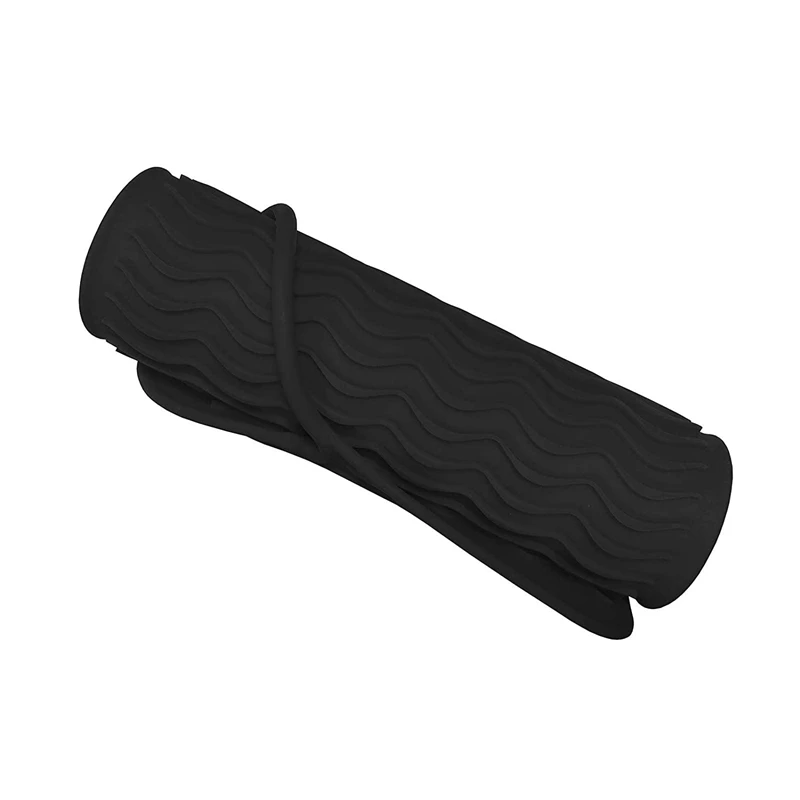 2X Black Silicone Heat Resistant Travel Mat, Anti-Heat Pad For Hair Straighteners,Flat Irons And Other Hot Styling Tools
2X Black Silicone Heat Resistant Travel Mat, Anti-Heat Pad For Hair Straighteners,Flat Irons And Other Hot Styling Tools