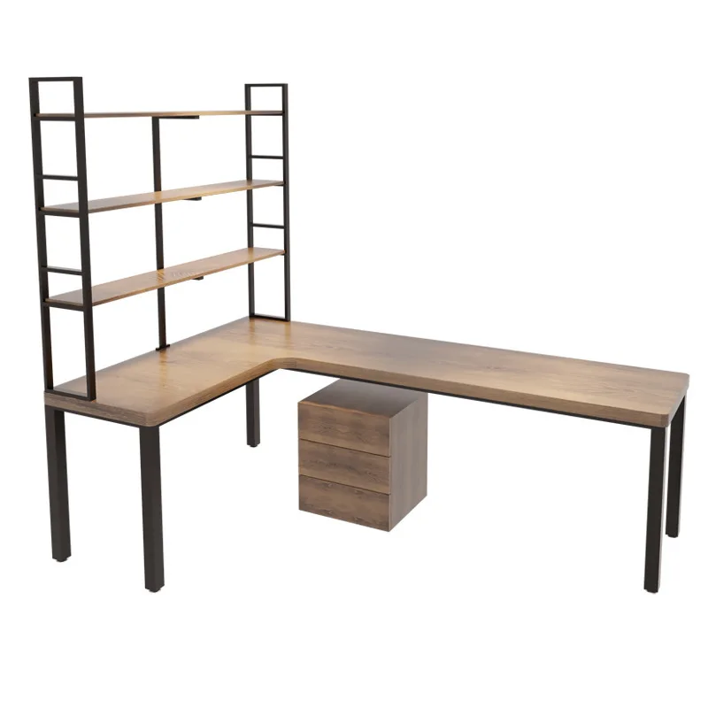 Угловая книжная полка из массива дерева, встроенная двойная бытовая угловая компьютерная полка для офиса
Угловая книжная полка из массива дерева, встроенная двойная бытовая угловая компьютерная полка для офиса