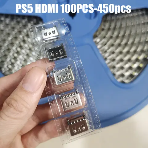 100pcs/lot Original New for Ps5 Hdmi Connector for Playstation 5 Console Hdmi-compatible Socket Port Replacement