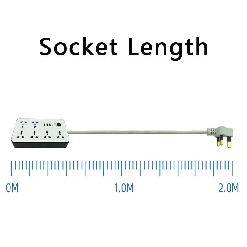 Power Multi Tap Universal Plug EU Socket UK Outlet Power Strip USB Port Electrical with Charge Extension US Type C Cord 1.8m AC
Power Multi Tap Universal Plug EU Socket UK Outlet Power Strip USB Port Electrical with Charge Extension US Type C Cord 1.8m AC