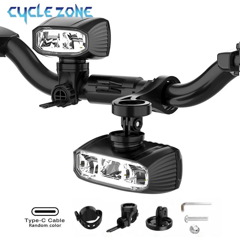 LED Bicycle Headlight Rechargeable Super Bright Bike Front Lights High Brightness MTB Road Bike Flashlight Bicycle Accessories
LED Bicycle Headlight Rechargeable Super Bright Bike Front Lights High Brightness MTB Road Bike Flashlight Bicycle Accessories
