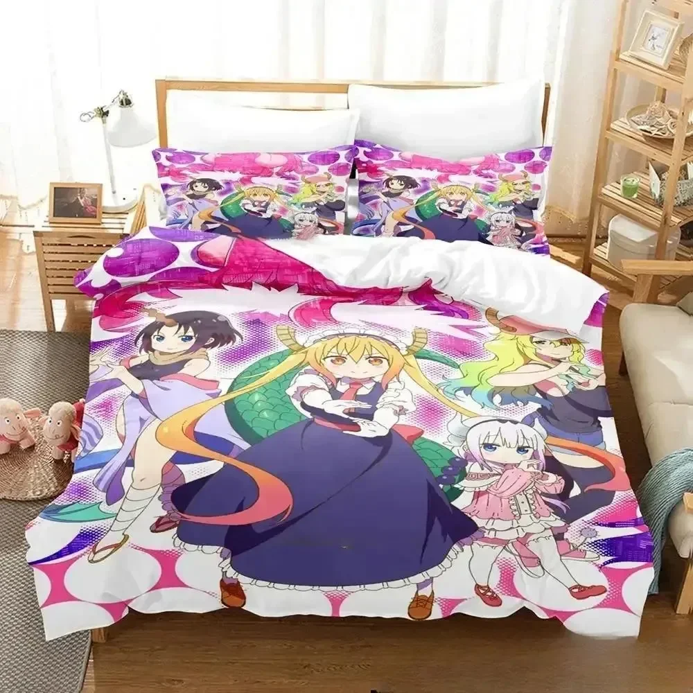 3DAnime Miss Kobayashi's Dragon Maid Bedding Set Duvet Cover Bed Set Quilt Cover Pillowcase Comforter king Queen Size Boys Adult
3DAnime Miss Kobayashi's Dragon Maid Bedding Set Duvet Cover Bed Set Quilt Cover Pillowcase Comforter king Queen Size Boys Adult