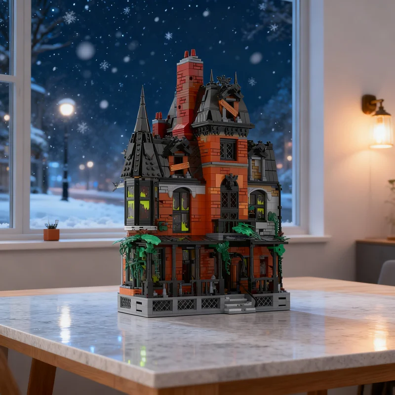3463pcs MOC The Haunted House Monster Fighters Model Building Blocks Architecture Toys Christmas Gifts Education Kids Assemble
3463pcs MOC The Haunted House Monster Fighters Model Building Blocks Architecture Toys Christmas Gifts Education Kids Assemble