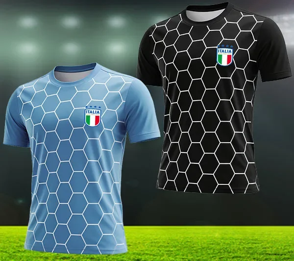 New Italy Badge 3D Printed Quick Drying Breathable T-shirt for Adult/children Sports Short Sleeved Training Casual Loose T-shirt
New Italy Badge 3D Printed Quick Drying Breathable T-shirt for Adult/children Sports Short Sleeved Training Casual Loose T-shirt