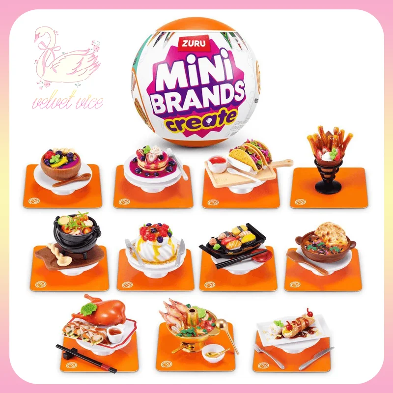 Original Zuru Mini Brands Create MasterChef Series 2 Blind Box Blind Ball Mini Magic Cook Kitchen Ornament Collect Toy Girl Gift
Original Zuru Mini Brands Create MasterChef Series 2 Blind Box Blind Ball Mini Magic Cook Kitchen Ornament Collect Toy Girl Gift