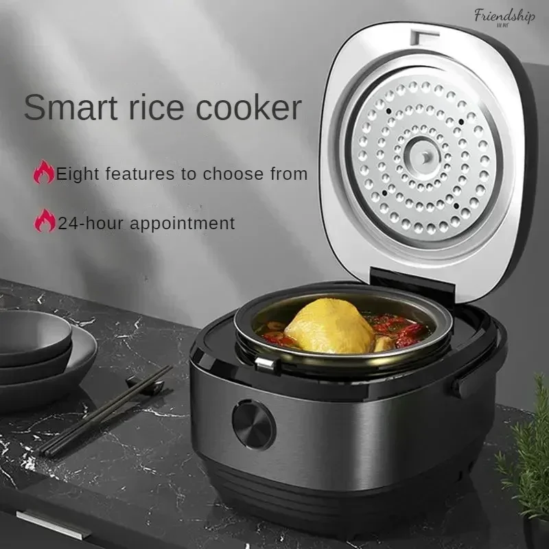 Rice cooker. Automatic. Multifunctional. Household. Mini. Intelligent reservation. Non-stick. 3L/4L/5L liter. New.
Rice cooker. Automatic. Multifunctional. Household. Mini. Intelligent reservation. Non-stick. 3L/4L/5L liter. New.