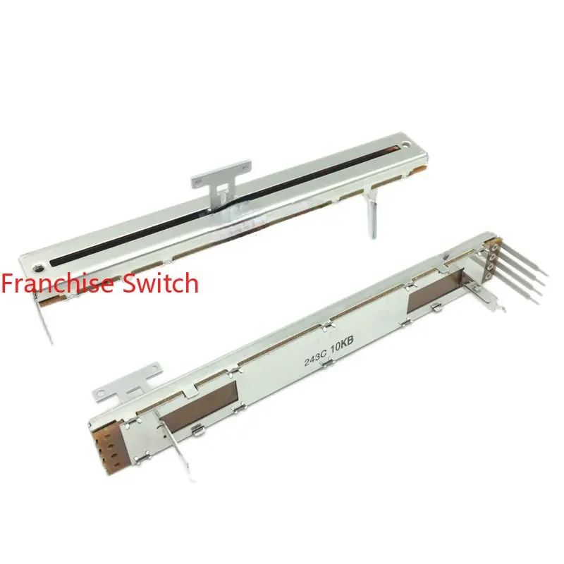 Straight Sliding Potentiometer Mixer Push B10K Without Electric Motor Stroke 100mm
Straight Sliding Potentiometer Mixer Push B10K Without Electric Motor Stroke 100mm