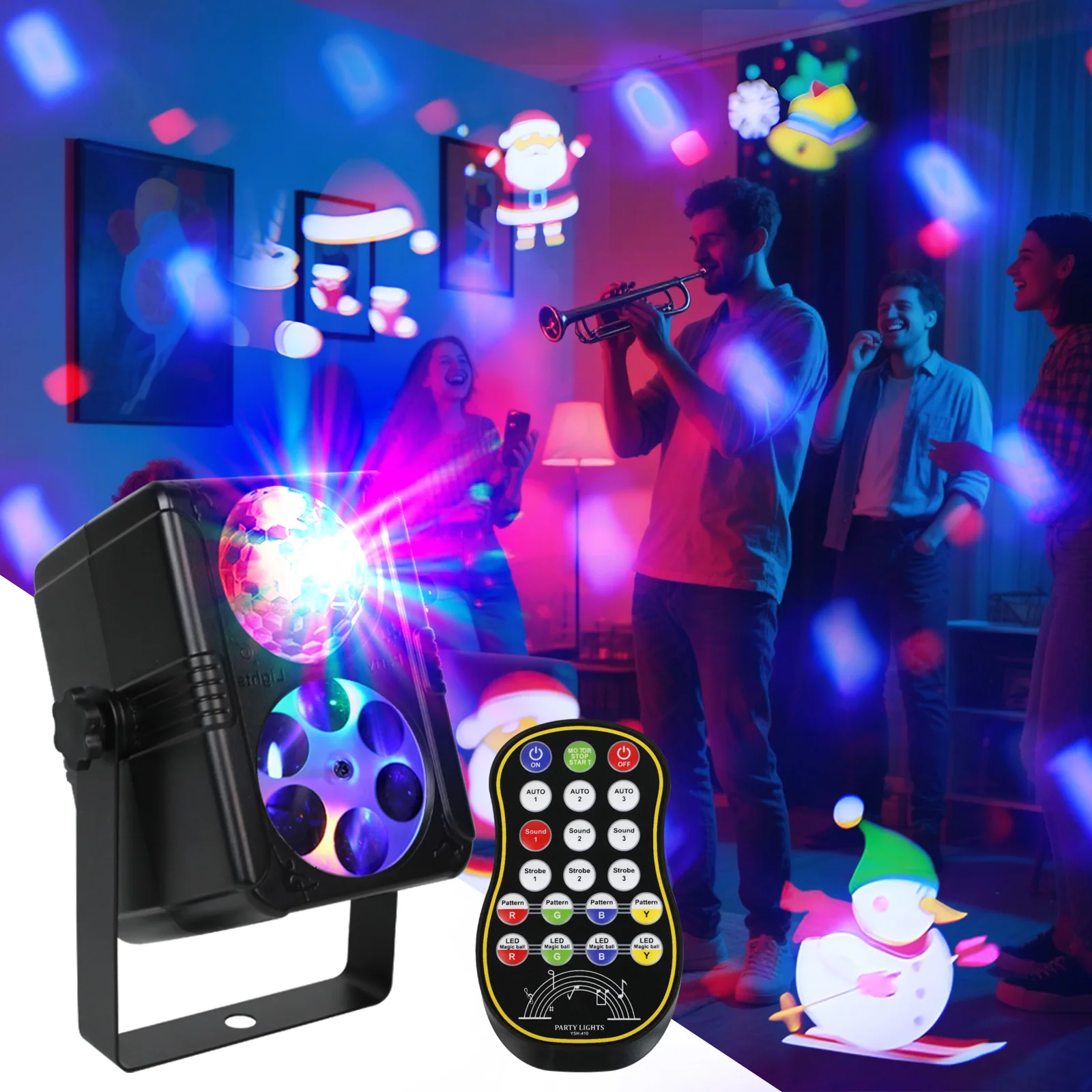 LEDChristmas Snow Projection Light Disco Pattern USB Power Stage Light, Used for Home, Room, Wedding, Party Decorat
LEDChristmas Snow Projection Light Disco Pattern USB Power Stage Light, Used for Home, Room, Wedding, Party Decorat