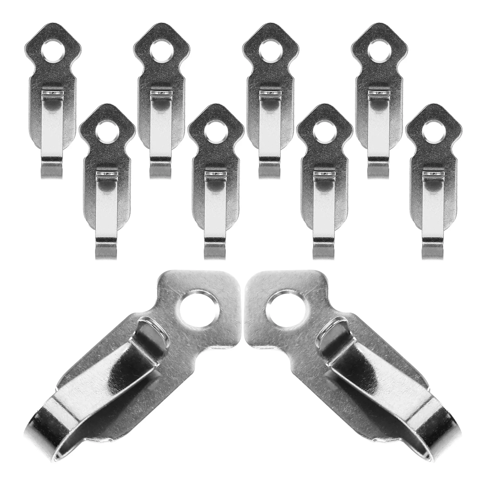 10 Packs Stainless Steel Durable Light Hooks String Light Hangers Outdoor Screw Hooks For LED Lights Plant Baskets Patio Clips
10 Packs Stainless Steel Durable Light Hooks String Light Hangers Outdoor Screw Hooks For LED Lights Plant Baskets Patio Clips