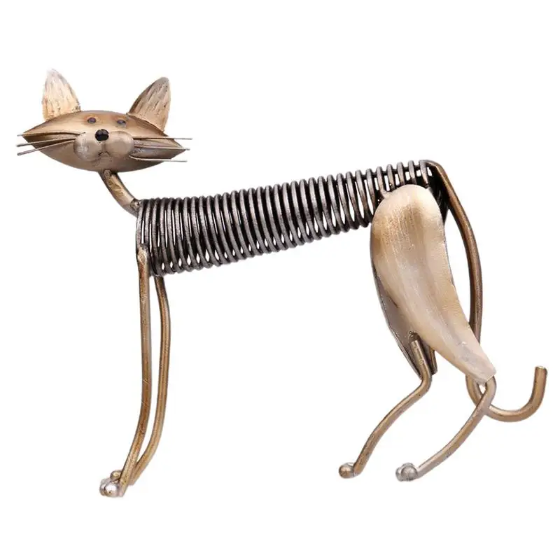 Wrought Iron Cat Metal Cat Statue Wrought Metal Pet Ornament Metal Cat Yard Art Iron Art Cat Unique Spring Cat Ornaments For
Wrought Iron Cat Metal Cat Statue Wrought Metal Pet Ornament Metal Cat Yard Art Iron Art Cat Unique Spring Cat Ornaments For