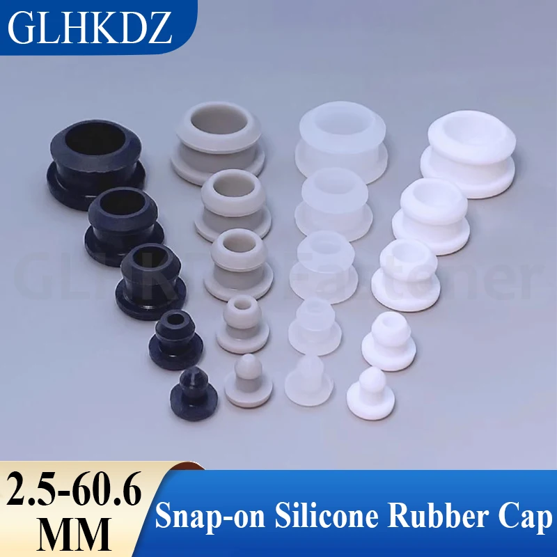 4 Colors Snap-on Silicone Rubber Cap Blanking End Cap Tube Inserts Bung Seal Stopper T Type Hole Plug Cover Sealing Plug 2-60mm
4 Colors Snap-on Silicone Rubber Cap Blanking End Cap Tube Inserts Bung Seal Stopper T Type Hole Plug Cover Sealing Plug 2-60mm