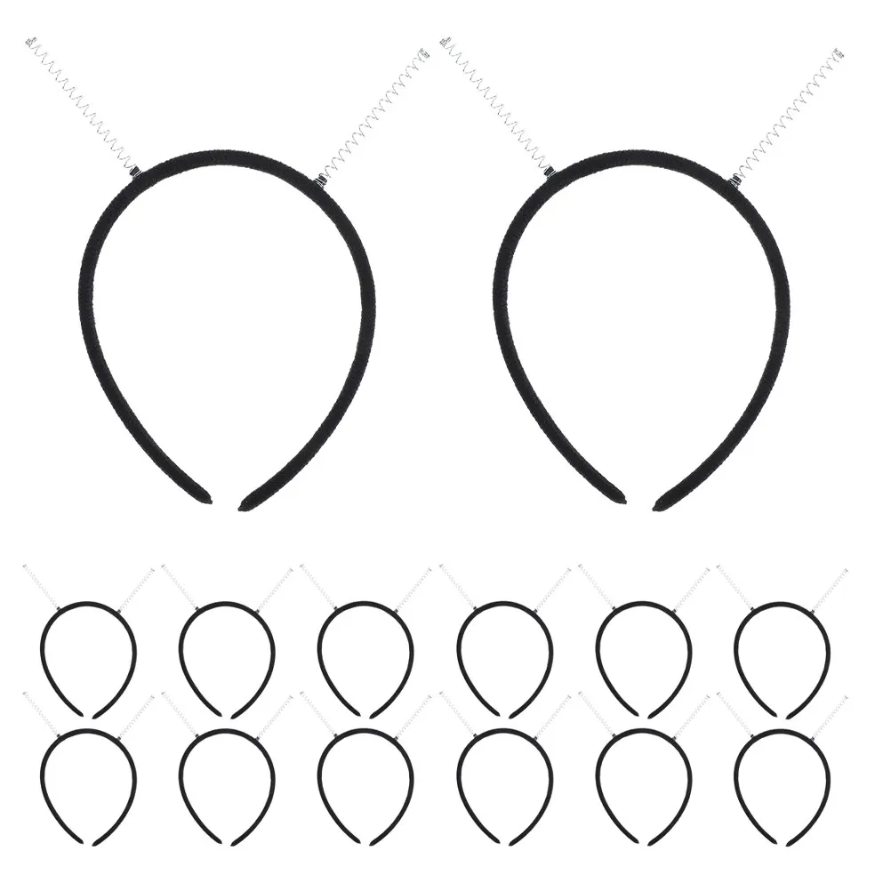 15Pcs Black Spring Headband DIY Kit Elastic Fashion Headbands for Women Girls Hair Hoop Craft Making Supplies Party Hair
15Pcs Black Spring Headband DIY Kit Elastic Fashion Headbands for Women Girls Hair Hoop Craft Making Supplies Party Hair