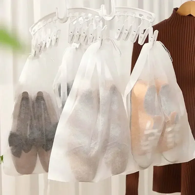 10pcs-Set Shoe Dust Covers Non-Woven Dustproof Drawstring Clear Storage Bag Travel Pouch Shoe Bags Drying Shoes Protect
10pcs-Set Shoe Dust Covers Non-Woven Dustproof Drawstring Clear Storage Bag Travel Pouch Shoe Bags Drying Shoes Protect
