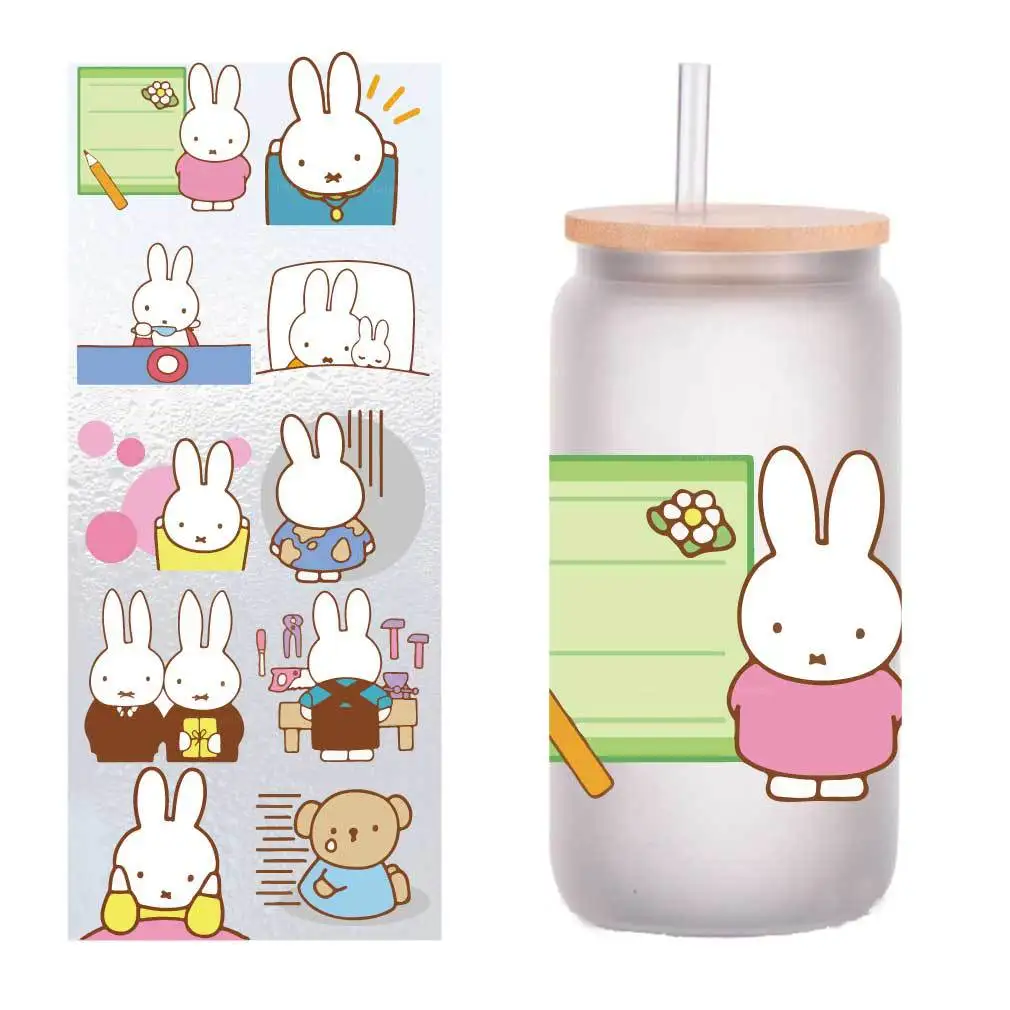 10 four-inch cartoon cute UV transfer stickers Crystal label DIY stickers customized
10 four-inch cartoon cute UV transfer stickers Crystal label DIY stickers customized