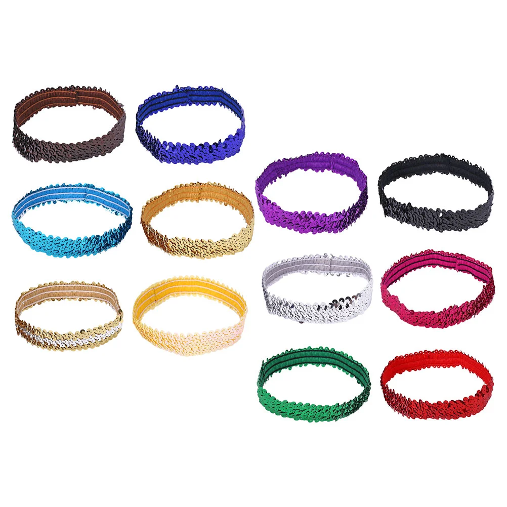 Stretch Sequin Headband Women's Fashion Headbands Sparkle for Elastic Hair Womens Accessories Girls
Stretch Sequin Headband Women's Fashion Headbands Sparkle for Elastic Hair Womens Accessories Girls