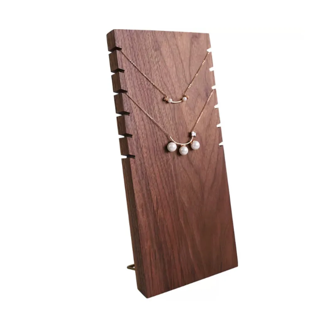Black Walnut Set Necklace Bracket Earrings Ring Bracelet Holder Stand Jewelry Showcase Jewelry Display Props Sets Wooden Tray
Black Walnut Set Necklace Bracket Earrings Ring Bracelet Holder Stand Jewelry Showcase Jewelry Display Props Sets Wooden Tray