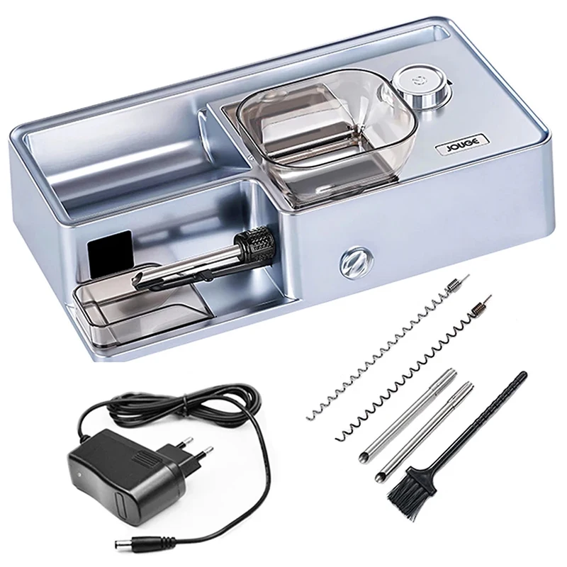 Автоматическая машина для прокатки сигарет 3 в 1, электрическая машина для изготовления сигарет, умный инжектор для наполнения табака, трубка 6,5/8 мм
Автоматическая машина для прокатки сигарет 3 в 1, электрическая машина для изготовления сигарет, умный инжектор для наполнения табака, трубка 6,5/8 мм