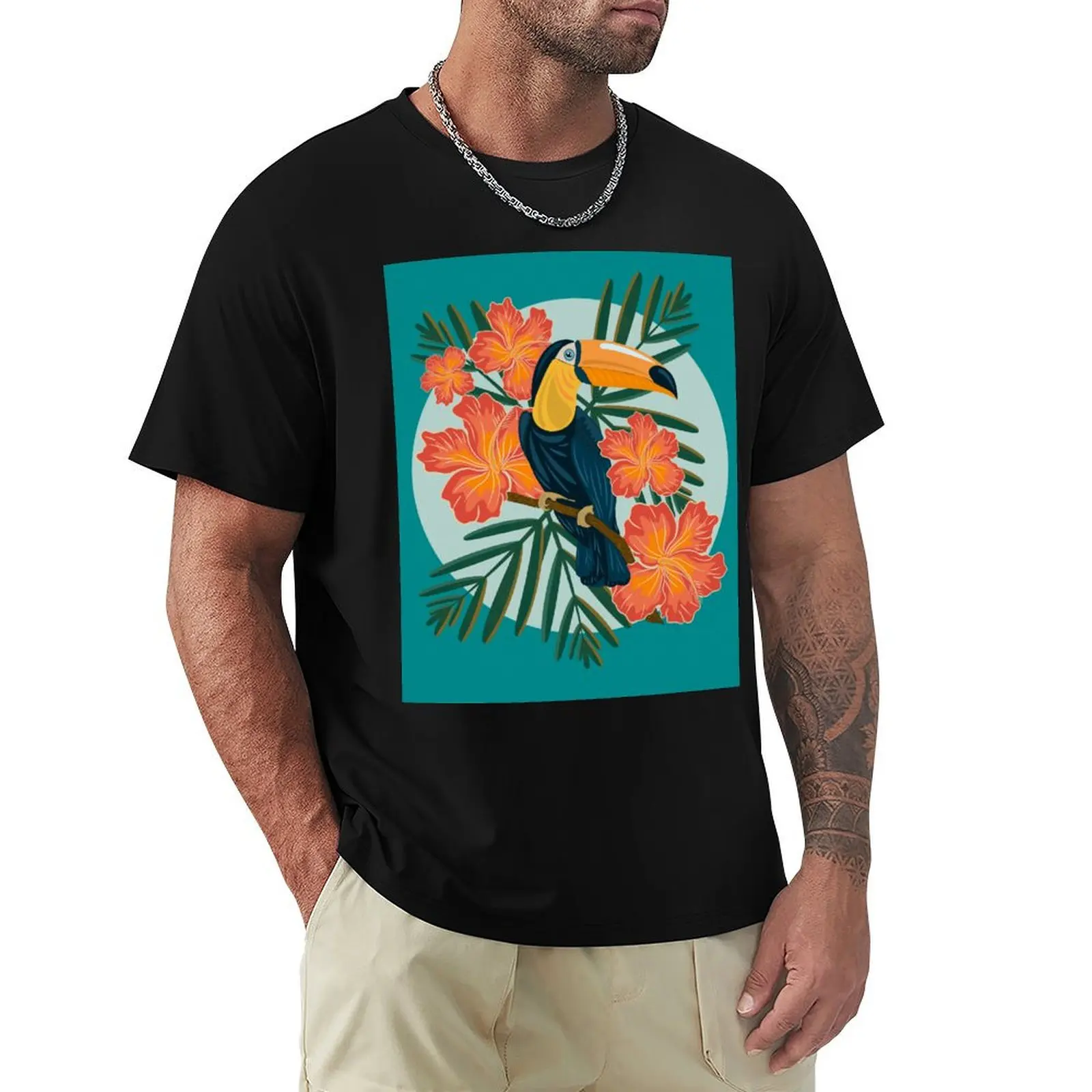 Toucan Art Print T-Shirt Plus Size Loose Fit T-Shirt
Toucan Art Print T-Shirt Plus Size Loose Fit T-Shirt