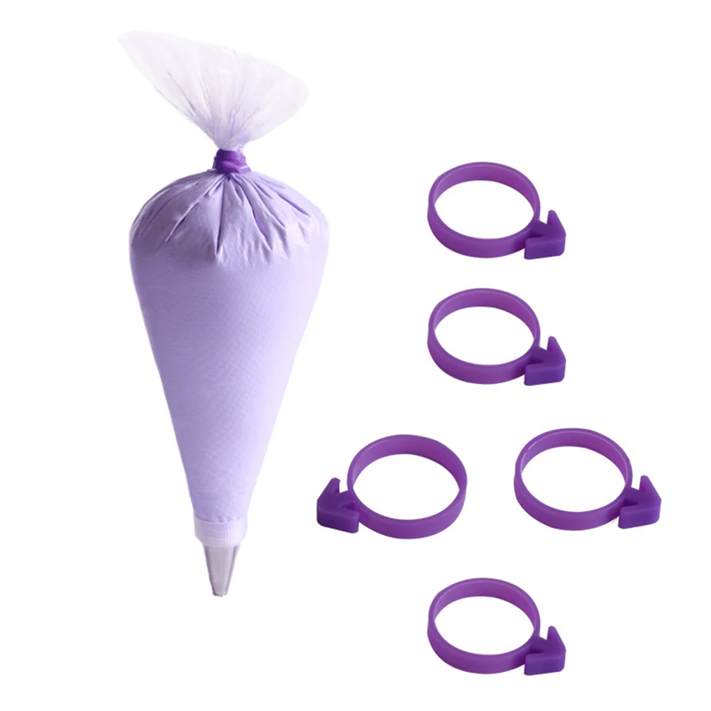 20 Pcs Decorating Pouch Strap Pastry Bag Silicone Band Frosting Icing Sealing Cream Piping
20 Pcs Decorating Pouch Strap Pastry Bag Silicone Band Frosting Icing Sealing Cream Piping