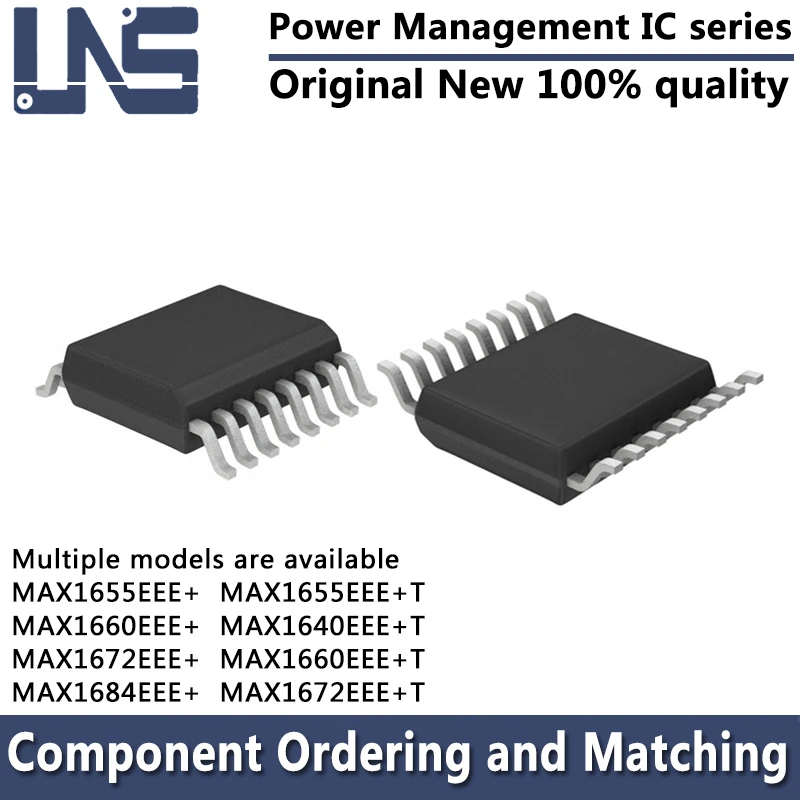 1 шт. MAX1655EEE+ MAX1660EEE+ MAX1672EEE+ MAX1684EEE+ MAX1640EEE+T MAX1655EEE+T MAX1660EEE+T MAX1672EEE+T QSOP-16 PMIC
1 шт. MAX1655EEE+ MAX1660EEE+ MAX1672EEE+ MAX1684EEE+ MAX1640EEE+T MAX1655EEE+T MAX1660EEE+T MAX1672EEE+T QSOP-16 PMIC