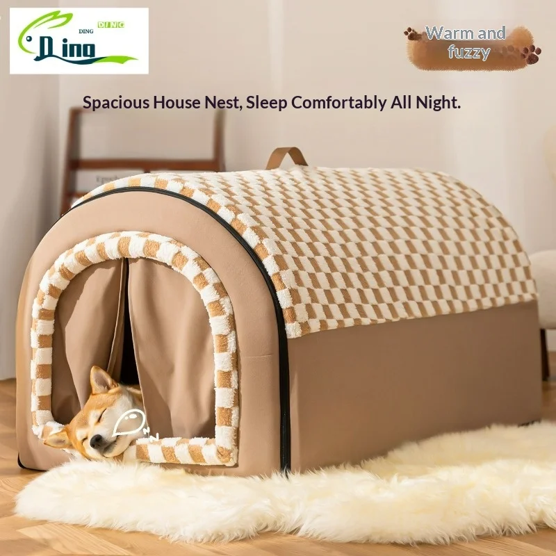 Домик для собак, всесезонный, закрытый, домик для собак, палатка, коврик для собак, ощущение безопасности, зима, теплотехнический материал, съемный, моющийся
Домик для собак, всесезонный, закрытый, домик для собак, палатка, коврик для собак, ощущение безопасности, зима, теплотехнический материал, съемный, моющийся