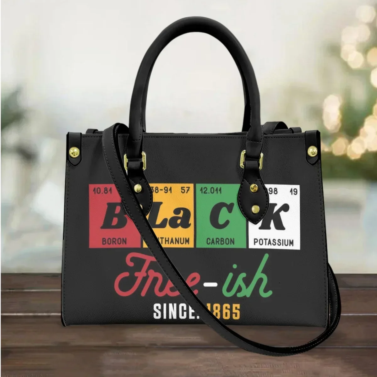 Black History Month Juneteenth 1865 Print Totes High Quality Top Handle Travel Casual Small Handbags PU Leather Cross Body Bags
Black History Month Juneteenth 1865 Print Totes High Quality Top Handle Travel Casual Small Handbags PU Leather Cross Body Bags