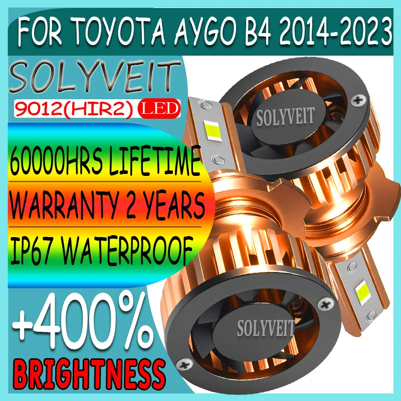 Quick Installation Clear Night Vision LED Headlight For Toyota Aygo B4 2014-2023 2015 2016 2017 2018 2019 2020 2021 2022 2023
Quick Installation Clear Night Vision LED Headlight For Toyota Aygo B4 2014-2023 2015 2016 2017 2018 2019 2020 2021 2022 2023