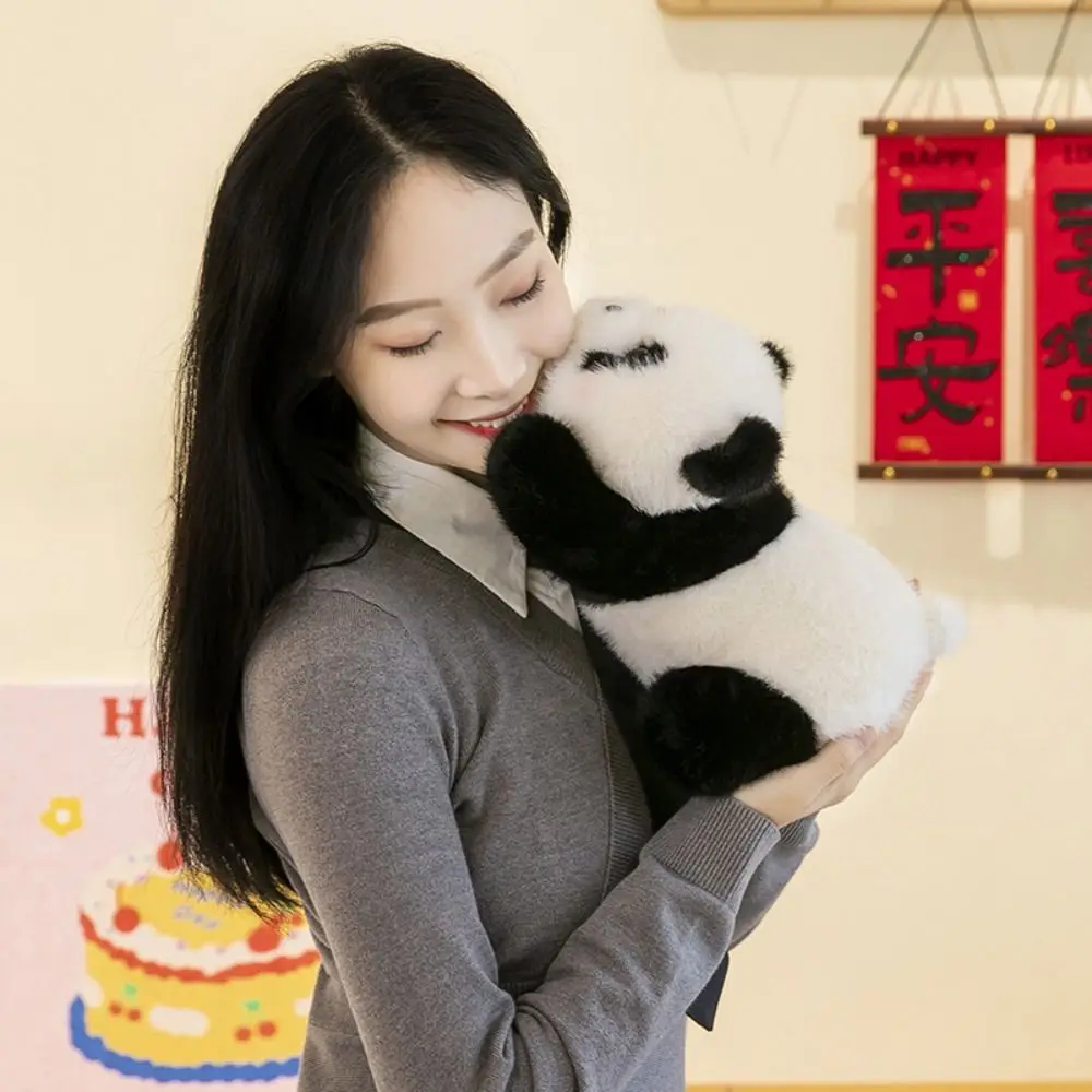 Sitting Posture Panda Plush Toys Fluffy Cartoon Panda Stuffed Doll Crouching Posture Lovely Soft Panda Plush Doll Children
Sitting Posture Panda Plush Toys Fluffy Cartoon Panda Stuffed Doll Crouching Posture Lovely Soft Panda Plush Doll Children