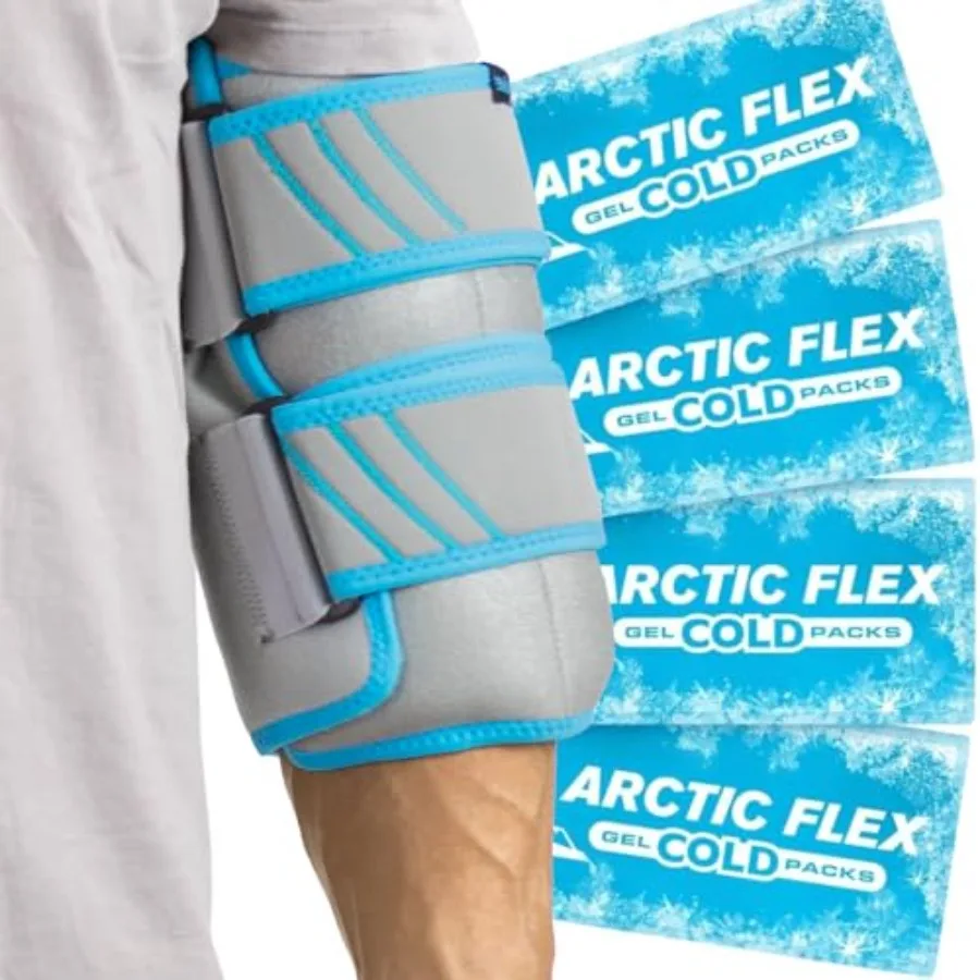 Elbow Wrap - Ultra Cold Gel for Injuries Reusable - Elbow Support for Cold/Hot Therapy - Adjustable for Men/Women, Sports Recov
Elbow Wrap - Ultra Cold Gel for Injuries Reusable - Elbow Support for Cold/Hot Therapy - Adjustable for Men/Women, Sports Recov