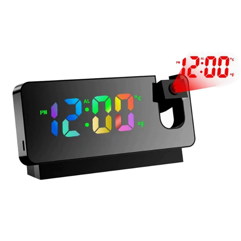 Luminous Mirror Projection Clock Electronic Projection Alarm Clock LED Large Screen Digital Projection Clock
Luminous Mirror Projection Clock Electronic Projection Alarm Clock LED Large Screen Digital Projection Clock