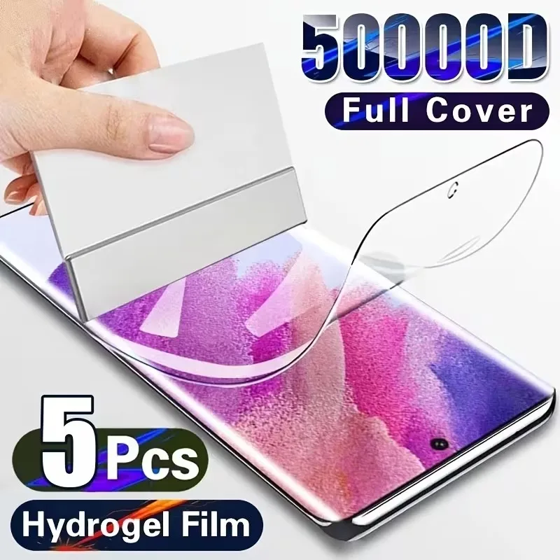 5Pcs Hydrogel Film For Samsung Galaxy S24 S25 S26 Ultra S26 HD Screen Protector Protective Screen Protector
5Pcs Hydrogel Film For Samsung Galaxy S24 S25 S26 Ultra S26 HD Screen Protector Protective Screen Protector