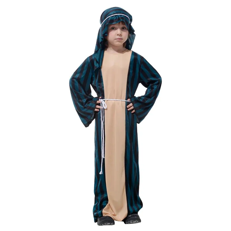 Kids Child Nativity Pageant Shepherd Joseph Costume for Boys Halloween Purim Carnival Masquerade Christmas Party Outfit
Kids Child Nativity Pageant Shepherd Joseph Costume for Boys Halloween Purim Carnival Masquerade Christmas Party Outfit
