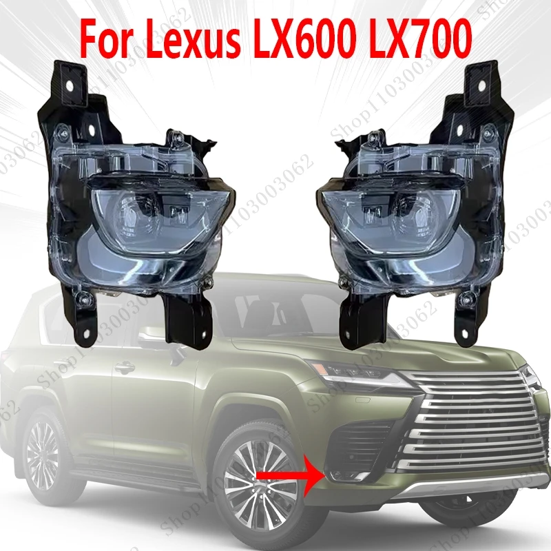 LED Fog Light Components For Lexus LX600 LX700 Car External Fluorescent Light Corner Light Signal Light 81360-60160 81390-60140 
LED Fog Light Components For Lexus LX600 LX700 Car External Fluorescent Light Corner Light Signal Light 81360-60160 81390-60140