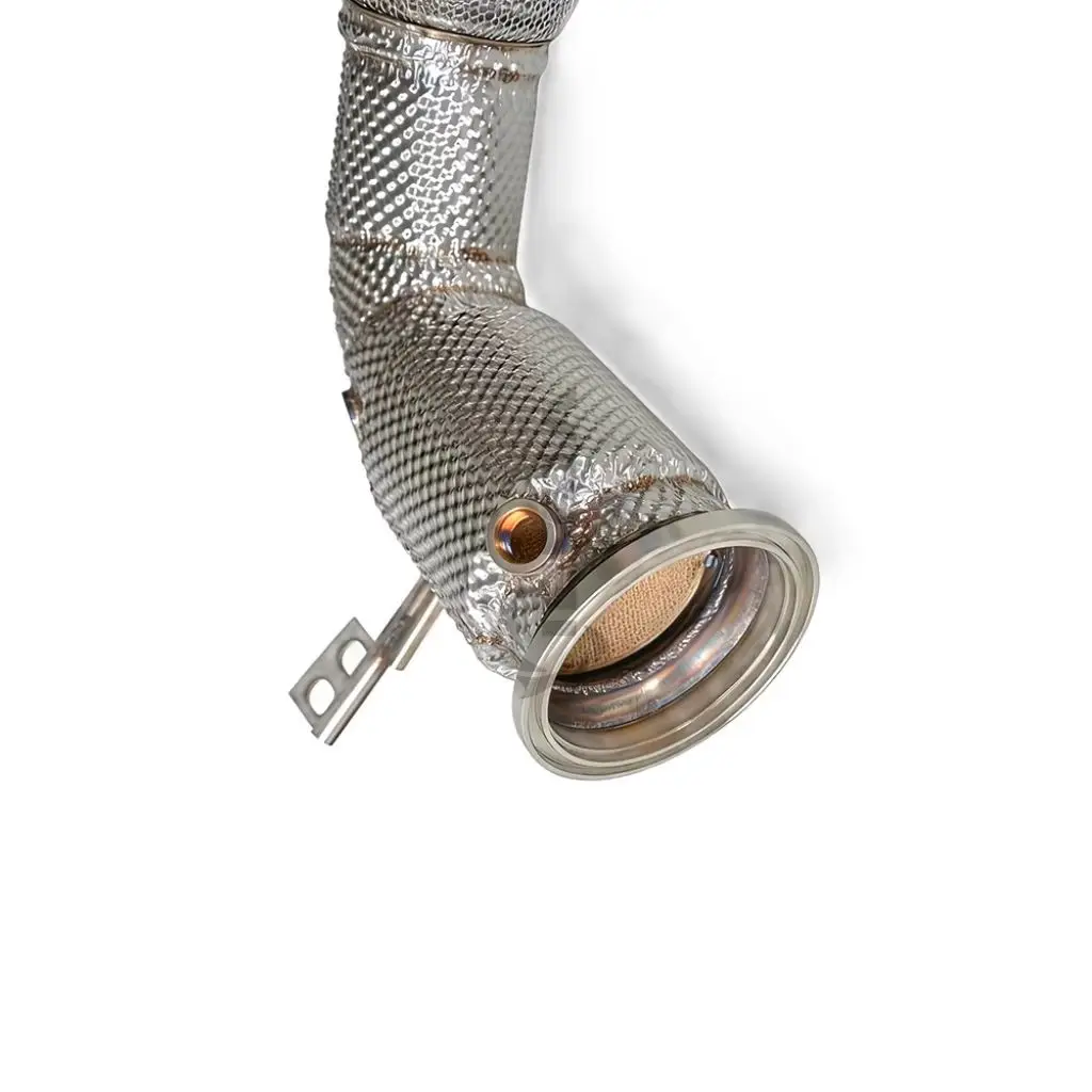 High Performance Stainless Steel Exhaust Downpipe with Insulation Layer for BMW MINI 2.0T B48 F54 2020-2024
High Performance Stainless Steel Exhaust Downpipe with Insulation Layer for BMW MINI 2.0T B48 F54 2020-2024