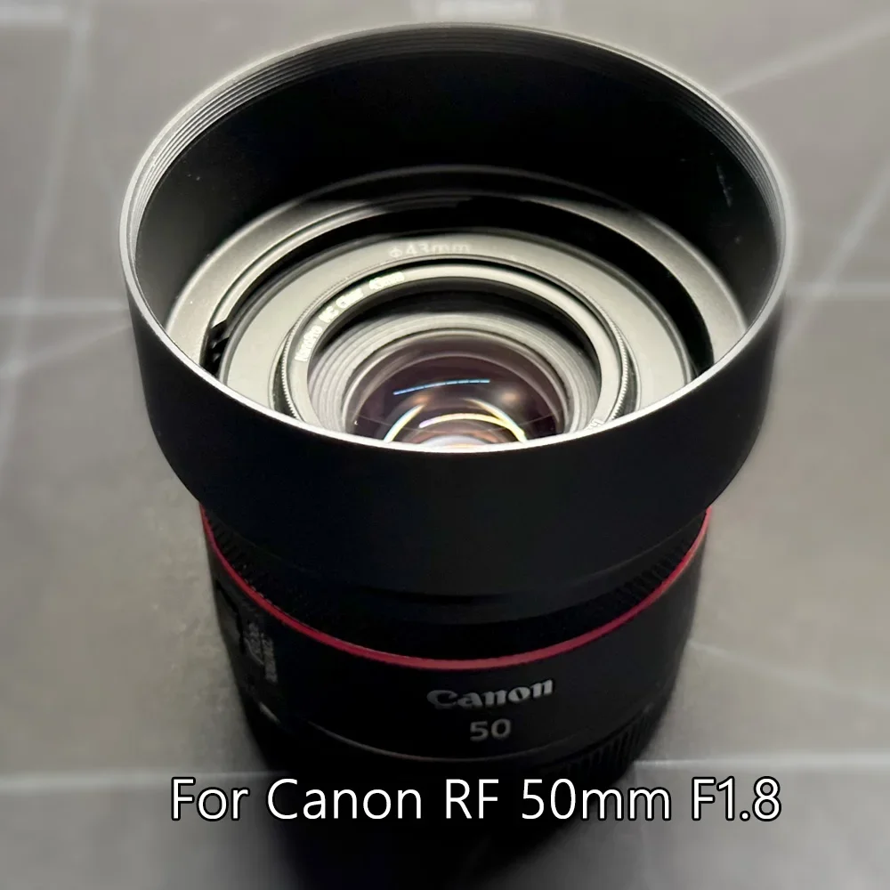 Металлическая бленда для объектива Canon RF 50 мм 1,8 STM RF 50 мм F1.8 объектив с бесплатной крышкой
Металлическая бленда для объектива Canon RF 50 мм 1,8 STM RF 50 мм F1.8 объектив с бесплатной крышкой