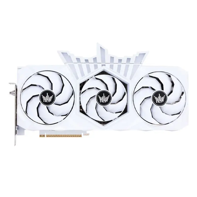 RTX5070ti HOF OC LAB overclocking white computer graphics card with PCIe extension cable
RTX5070ti HOF OC LAB overclocking white computer graphics card with PCIe extension cable